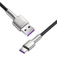 Baseus 25m Cafule Metal Series 66w Type C to USB Cable two heads