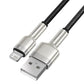 Baseus 2.4A Lightning to USB Cable both sides head facing downwards
