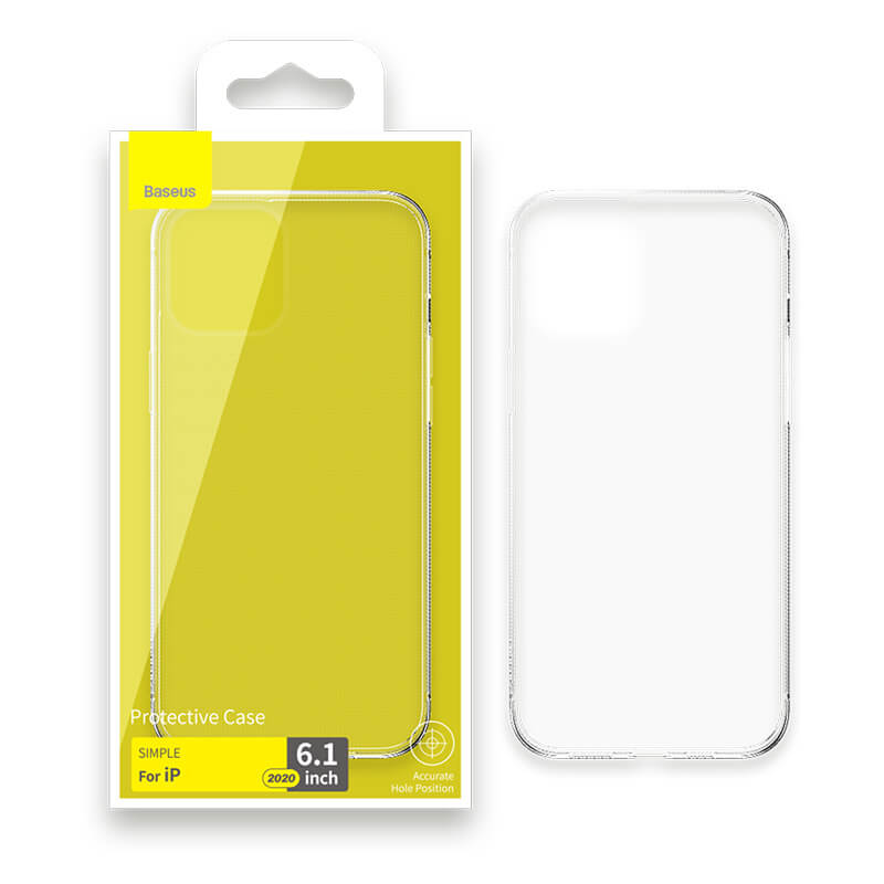 iPhone 12 Baseus Simple Series Transparent Case outer packaging