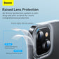Baseus iphone transparent case with anti-armor protection system is anti-drop and anti-scratch