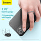 Baseus invisible phone ring holder with 120 degree opening angle and gets fit by wrapping with fingers
