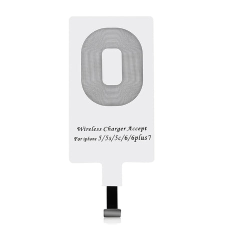 CHOETECH Lightning iPhone Ultra Thin Qi Wireless Charging Receiver Adapter (WP-IP)