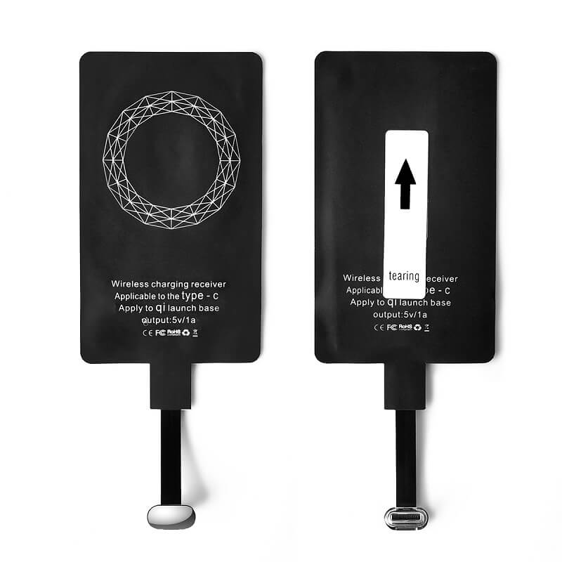 CHOETECH Type C Ultra Thin Qi Wireless Charging Receiver Adapter (WP-TYPEC)