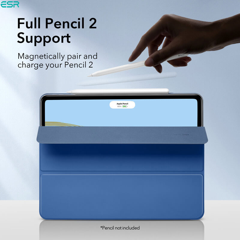 ESR iPad Pro 11" Gen 1st/2nd/3rd/4th Case (2018, 2020, 2021, 2022) | Rebound Magnetic Case - Blue