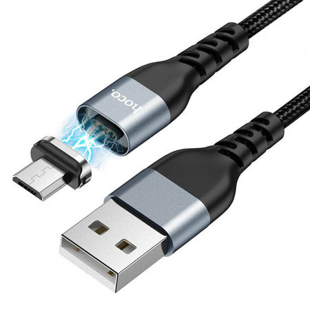 HOCO 1.2M Micro USB Magnetic Charging Cable (2.4A) | U96 Traveller Magnetic Micro to USB Charger Cable