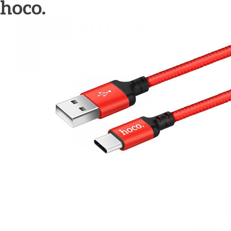 HOCO 2M USB-C Cable (1.7A) | X14 Times Speed Type-C Charging Cable
