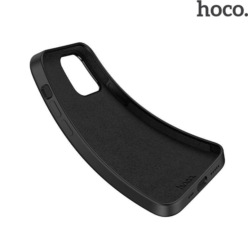 iPhone 13 Pro Max Case | HOCO Pure Silicone Series Black