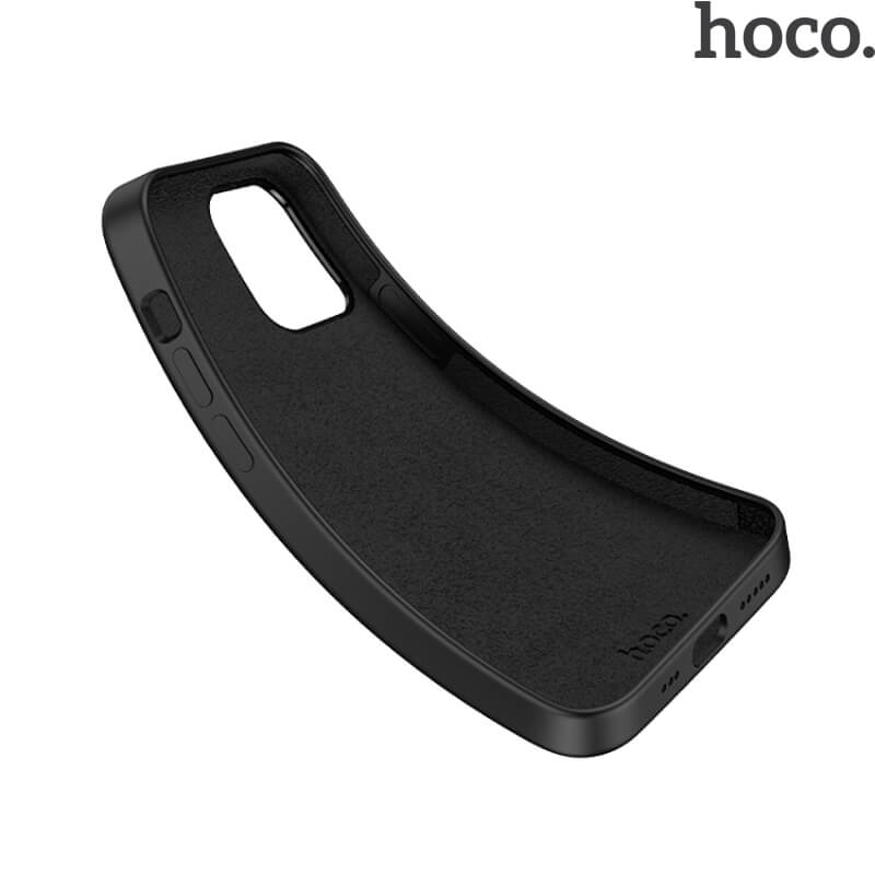 iPhone 13 Case | HOCO Pure Silicone Series Black