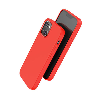 iPhone 13 Case | HOCO Pure Silicone Series Red