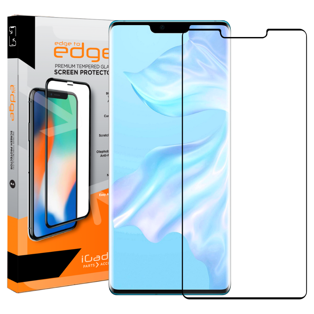 Huawei Mate 30 Screen Protector | 3D Ultra Clear Full Coverage Tempered Glass