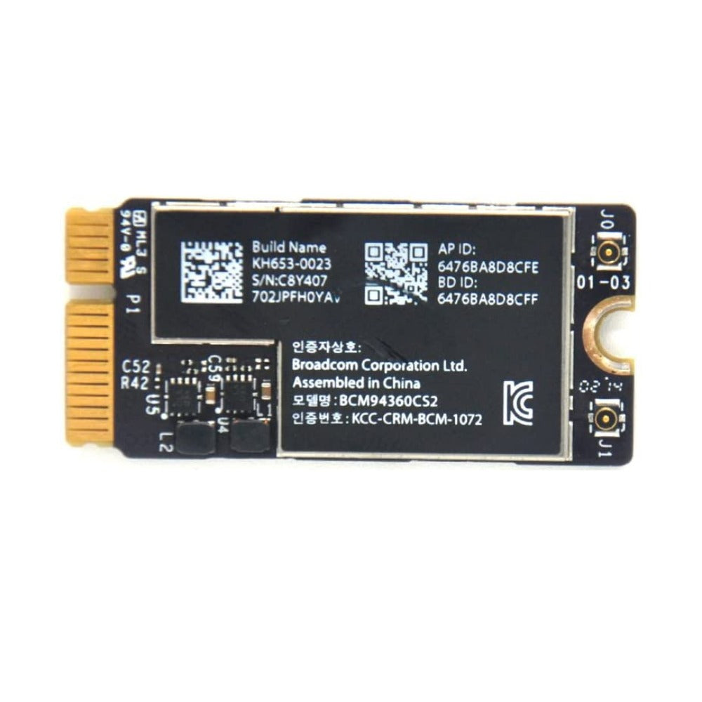 Macbook Air 11"/13" A1465 A1466 Airport Wireless Network Card with WiFi 802.11ac + Bluetooth 4.0 (2013-2017)