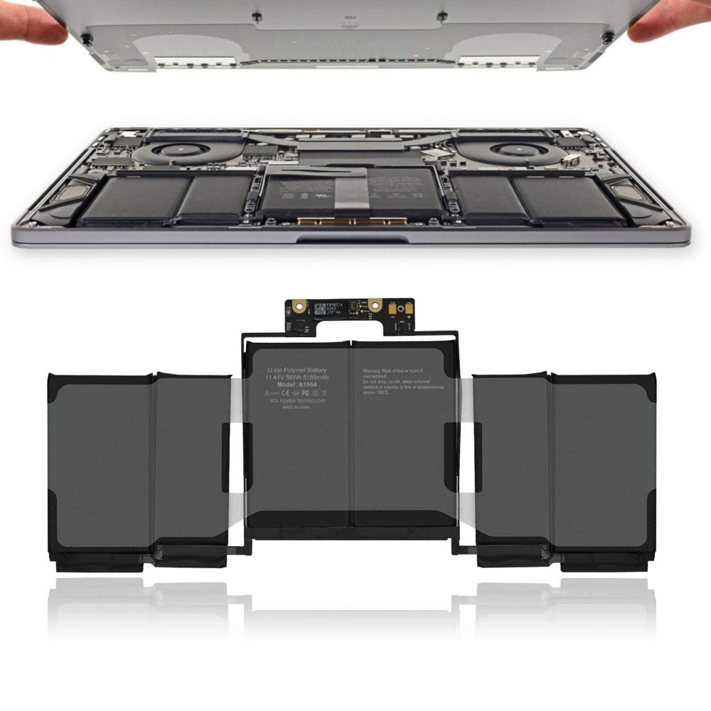 Bateria Macbook Pro A1964 Compatível com A1989 / A2251 2018 à 2020 - SlimParts Bateria Macbook Pro A1964 Compatível com A1989 / A2251 2018 à 2020 - SlimParts