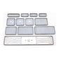 Macbook Pro 13" A1708 US Version Replacement Keys Caps (2016-2017)