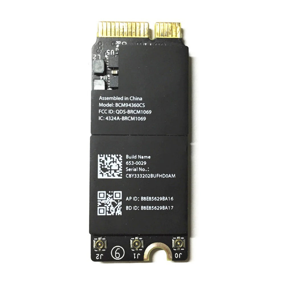 Macbook Pro 13"/15" A1502 A1398 Airport Wireless Card with WiFi 802.11ac + Bluetooth 4.0 (2013-2014)
