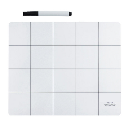 iGadget Universal Magnetic Work Project Mat with Marker (30cm x 25cm)