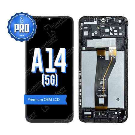 Samsung A14 4G/5G LCD and Digitiser Replacement with Middle Frame (SM-A145F & SM-A146B) | OEM