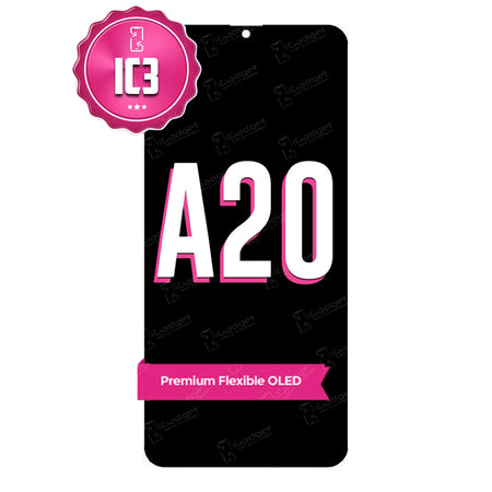 Samsung A20 IC3 LCD Screen Replacement | OLED