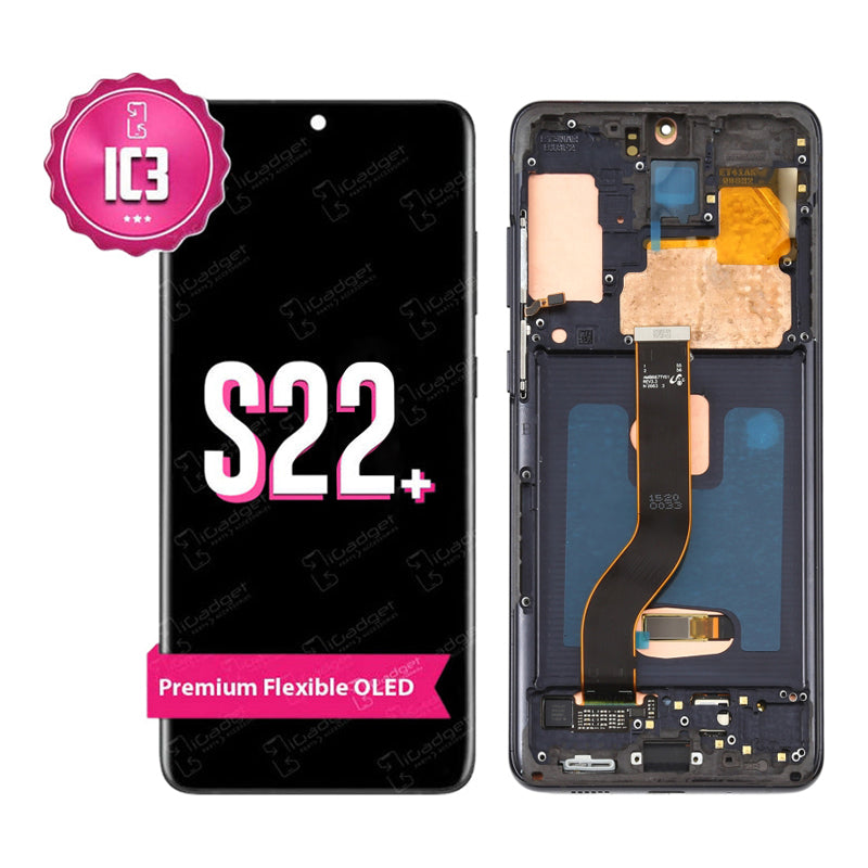 Samsung S22 Plus IC3 Screen Replacement with Middle Frame | OLED