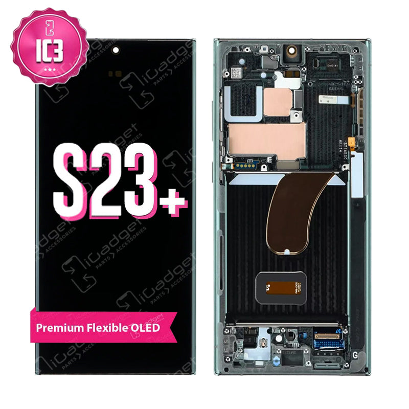 Samsung S23 Plus IC3 Screen Replacement with Middle Frame | OLED