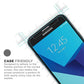 Samsung J4 Screen Protector | Case Friendly Ultra Clear Tempered Glass