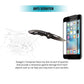 iPhone 7/iPhone 8/iPhone SE 2020/iPhone SE 2022 Glass Screen Protector 3D Gummed Privacy Tint | Full Coverage-Black Border