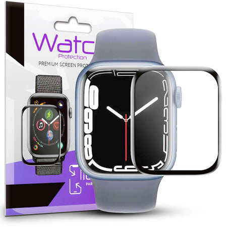 Apple Watch 41mm Screen Protector | 3D Hybrid Glass Full Coverage (For Series 7 and Series 8)