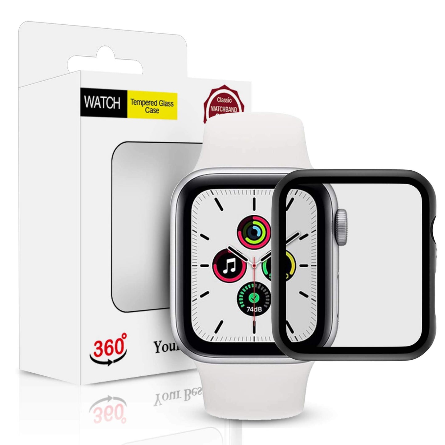 Apple Watch 40mm 2-in-1 Case and Screen Protector (Series 4, 5, 6 & SE)