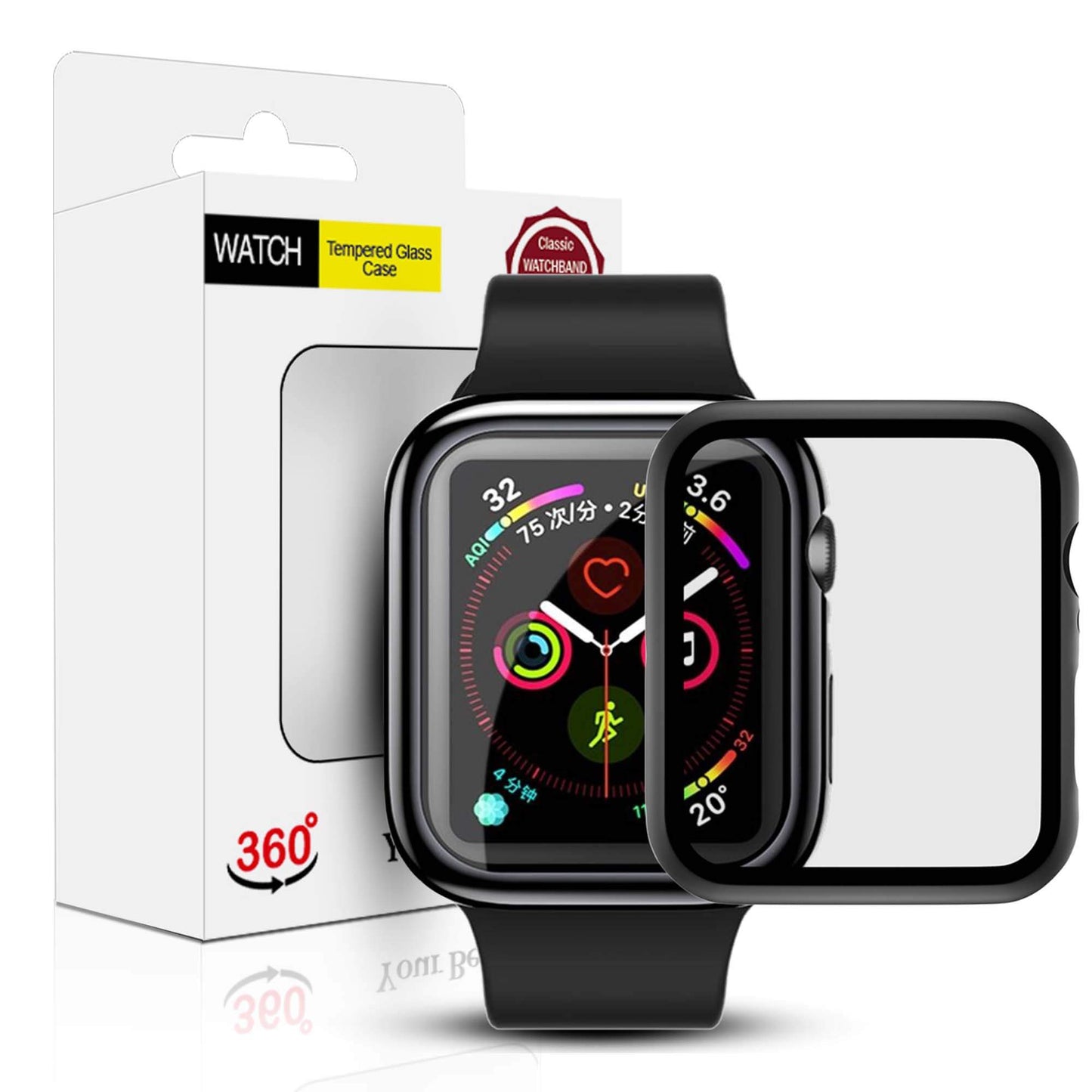 Apple Watch 42mm 2-in-1 Case and Screen Protector (Series 1, 2 & 3)