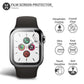 Apple Watch 41mm Screen Protector | Full Coverage TPU (Series 7 and Series 8)