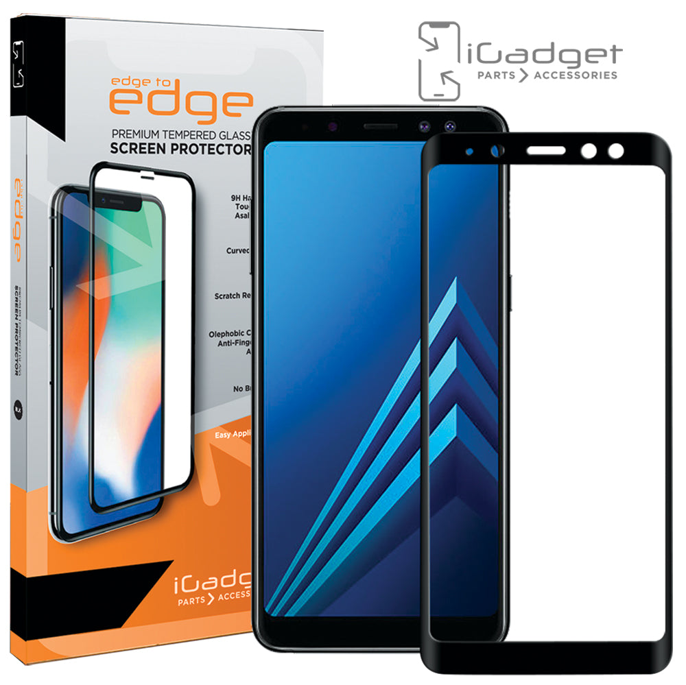 Samsung Galaxy A8 (2018) Screen Protector 3D Ultra Clear | Full Coverage Tempered Glass