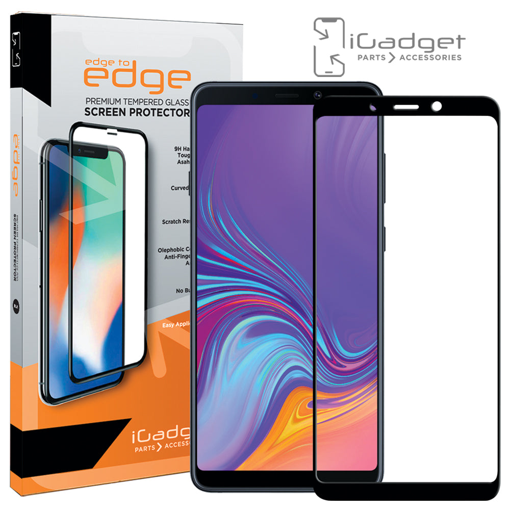Samsung Galaxy A9 Screen Protector | 3D Full Coverage Ultra Clear Tempered Glass