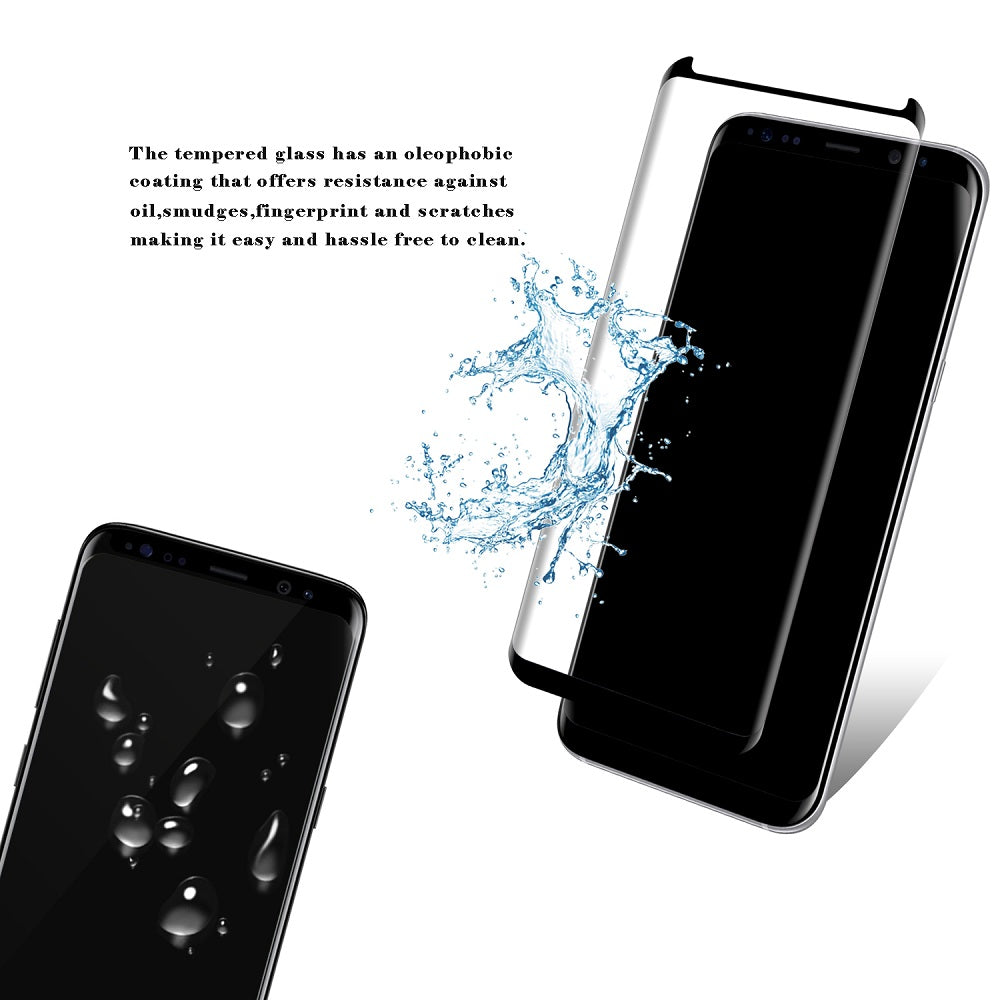Samsung Galaxy Note 9 Glass Screen Protector Case Friendly | Full Coverage Glue