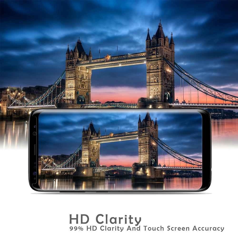Samsung Galaxy S9 Glass Screen Protector | Full Coverage Glue
