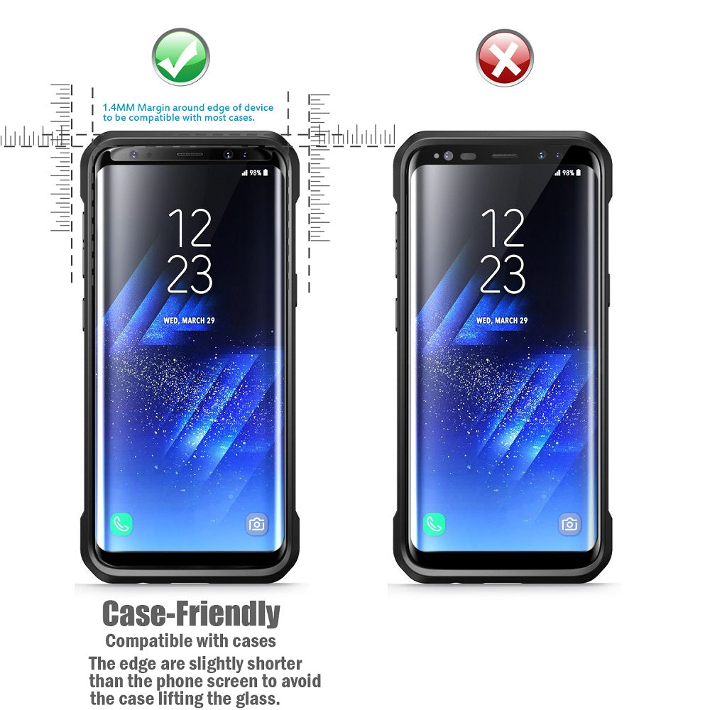 Samsung Galaxy S9 Glass Screen Protector | Full Coverage Glue