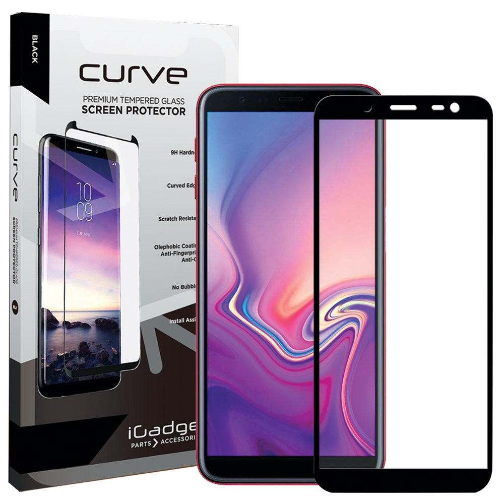 Samsung Galaxy J6 Screen Protector | Full Coverage Tempered Glass