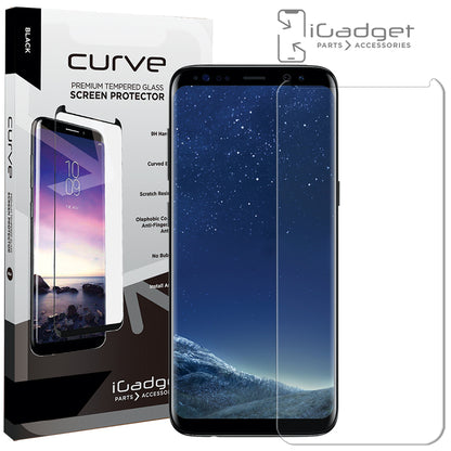 Samsung Galaxy S8 Plus Glass Screen Protector Case Friendly | Full Coverage Glue
