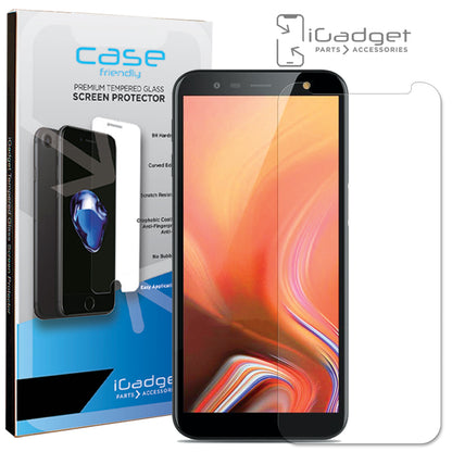 Samsung J6 Plus Screen Protector | Case Friendly Ultra Clear Tempered Glass