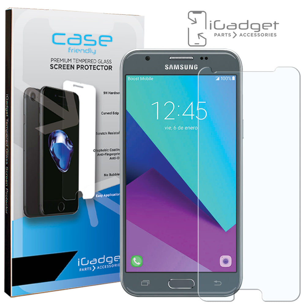 Samsung J7 (2018) Screen Protector | Case Friendly Ultra Clear Tempered Glass