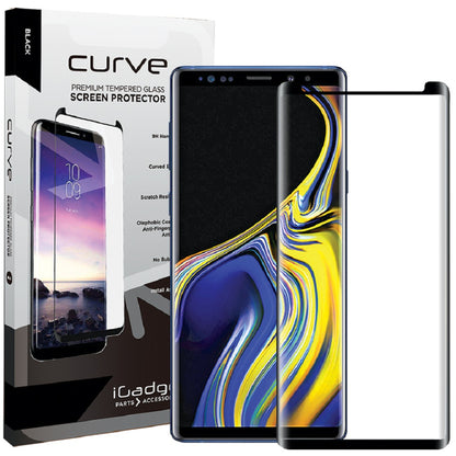 Samsung Galaxy Note 9 Glass Screen Protector Case Friendly | Full Coverage Glue