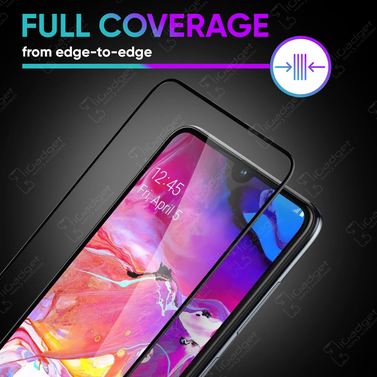 Samsung Galaxy A53 Screen Protector (5G) | 3D Ultra Clear Full Coverage Tempered Glass