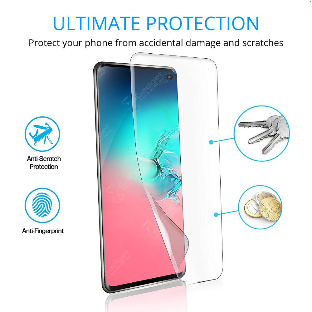 Samsung Galaxy S10 Plus Full Screen Coverage TPU Invisible Film Screen Protector