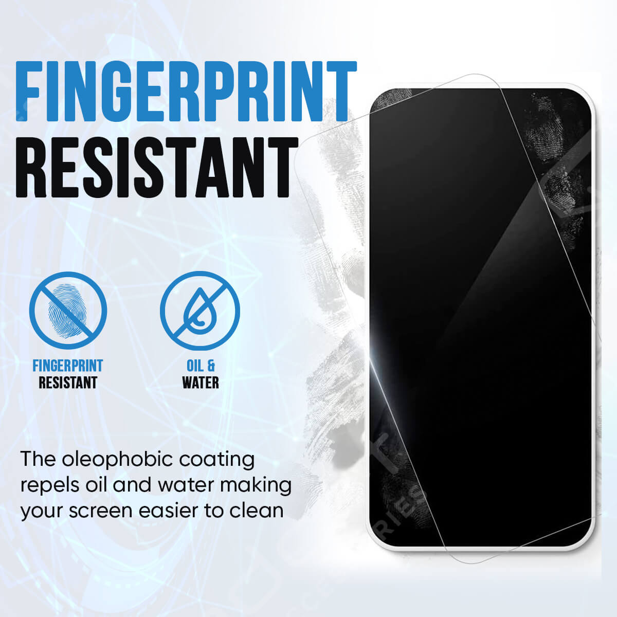 iPhone 12/iPhone 12 Pro Screen Protector Blue Light Filter | Case Friendly Tempered Glass