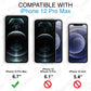 iPhone 12 Pro Max Glass Screen Protector Blue Light Filter | Case Friendly