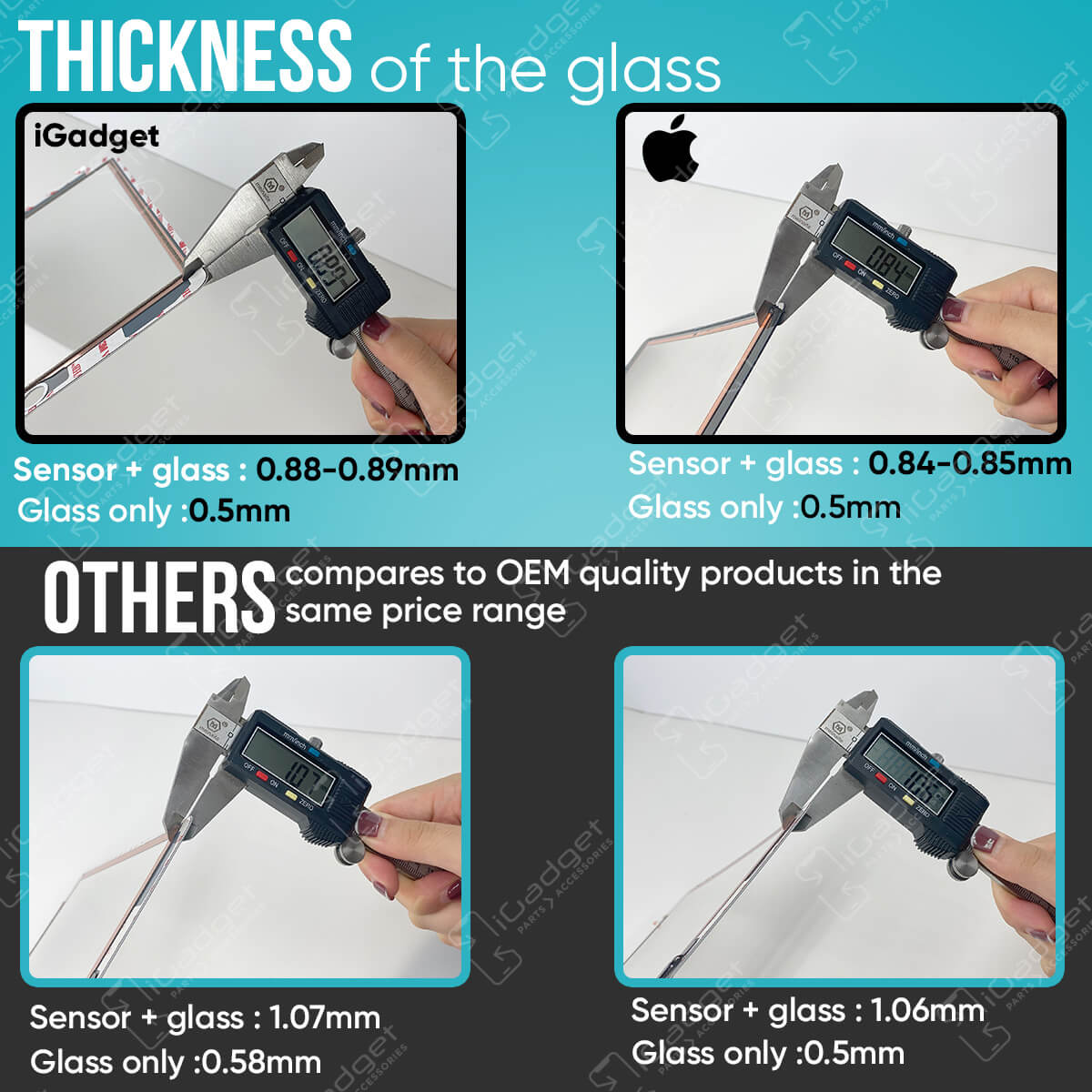 iPad Pro 12.9" 3/4 Gen Glass and Digitiser Screen Replacement