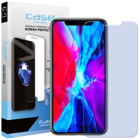 iPhone 12 Pro Max Glass Screen Protector Blue Light Filter | Case Friendly