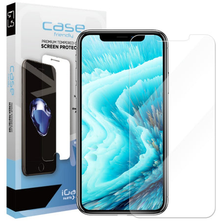 iPhone 12/iPhone 12 Pro Screen Protector Ultra Clear | Case Friendly Tempered Glass