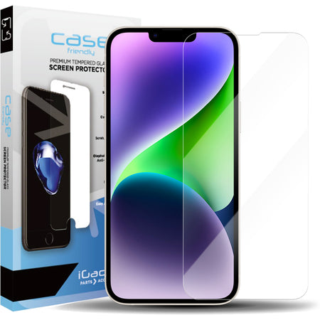 iPhone 13 Pro Max/iPhone 14 Plus Screen Protector Ultra Clear | Case Friendly Tempered Glass
