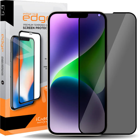 iPhone 13 Pro Max/14 Plus Screen Protector Privacy Tint | Full Coverage Tempered Glass