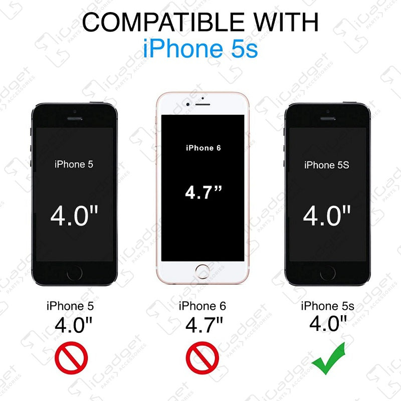 Battery is compatible with iPhone 5s 4.0" not with iPhone 5 4.0" or  iPhone 6 4.7"