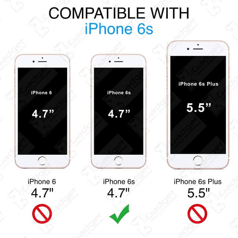 Battery is compatible with iPhone 6s 4.7" not with iPhone 6 4.7" or  iPhone 6s Plus 5.5"